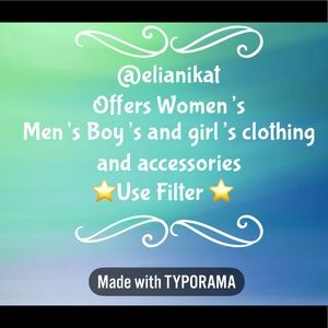 Women’s Men’s Boy’s Girl’s clothing & accessories